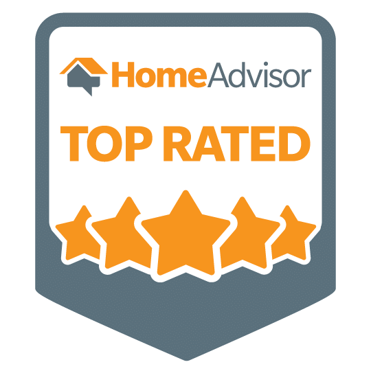 HomeAdvisor Top Rated logo